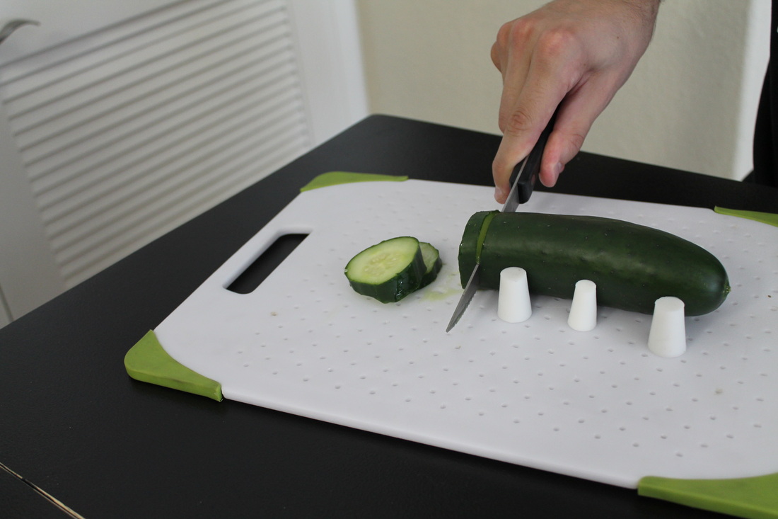 One-Handed Cutting Board 'Cook-Helper' | Adaptive Chopping Board | Adaptive  Kitchen Equipment | One Hand Gadget | Food Preparation Set for People with